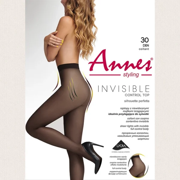 Колготки Annes "Invisible" 30 den