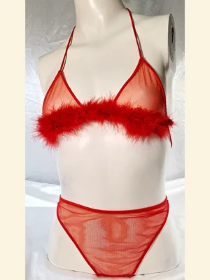 Стрінги сітка Red