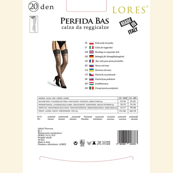 Панчохи Lores "Perfida Bas" 20 den