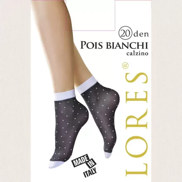 Шкарпетки Lores "Pois Bianchi" 20 den