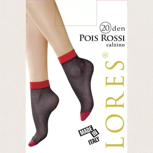 Шкарпетки Lores "Pois Rossi" 20 den