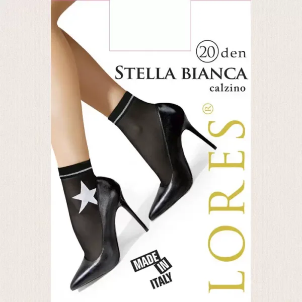 Шкарпетки Lores "Stella Bianca" 20 den