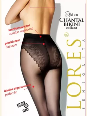 Колготки Lores "Chantal Bikini" 40 den