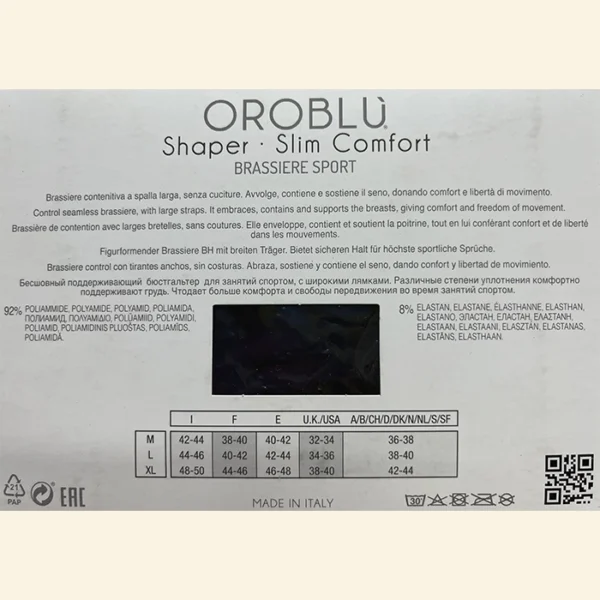 № 01. Oroblu Shaper (Бюст)