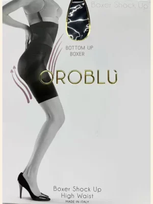 Коригуючі шорти Oroblu № 06. Oroblu Bottom Up Boxer Hight Waist