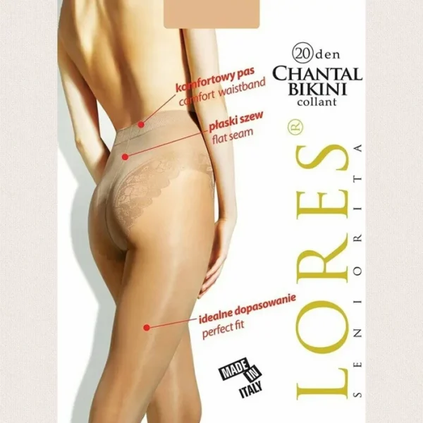 Колготки Lores "Chantal Bikini" 20 den